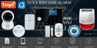 Detector De Fuma Antigas 433MHz Alarma De Incendio Sin Cable Compatible Con Tuya WIFI GSM Sistema De Seguridad Doméstica - details 0