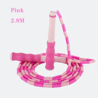 Cuerda De Saltar Ajustable De 2.8m Con Juego De Bambú Y PVC Suave Para Niños Equipo Deportivo Para Perder Peso No Se Enreda Fácilmente - details 7