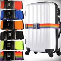 Cinta De Seguridad Antirrobo Para Equipaje Con Cerradura De Contraseña Ajustable Accesorios De Viaje Para Maletas Y Bolsos - details 3