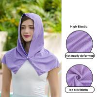 Toalla De Enfriamiento Con Capucha U Para Playa Protección Solar Para Camping Gimnasio Natación Correr Toalla Deportiva De Secado Rápido Para Mujeres Verano - details 12