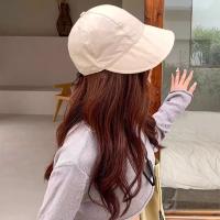 Gorro De Pescador De Verano Para Mujer Con Protección UV Ajustable De Algodón Amplio Sombrilla Plegable Para Playa Y Exterior - details 12