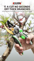Tijeras De Podar AIRAJ Herramientas De Jardín Ahorro De Esfuerzo Con Agarre Antideslizante Y Protección Para Mano Duraderas Para Podar Ramas Afiladas - details 0