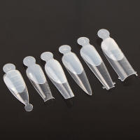Set De 72 Piezas De Formas De Uñas Doble Con Cepillo Y Pegatinas De Línea Francesa Para Constructivo Rápido De Gel UV Mold De Tope Para Uñas - details 4