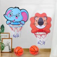 Juego De Anillo De Baloncesto Para Niños Con Diseño Creativo De Animales Juguetes Deportivos Para Interior Y Exterior Desarrolla La Capacidad De Agarrar Y Moverse - details 0