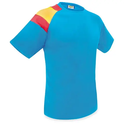 Camiseta bandera de España Hombre, mujer, unisex, Deporte, Casual, Navegación, Policía - 1