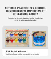 Juguetes Educativos Para Niños Tablero De Color Y Número De Madera Con Bolígrafo Magnético Y Laberinto Juego De Resolución De Problemas De Edad Temprana Regalos - details 14