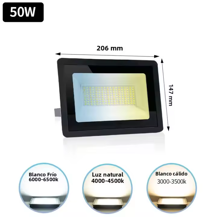 Linterna De Inundación LED MINGBEN Para Exteriores IP65 Impermeable 50W 80W 100W AC 220V Con Dimmer Moderno Para Decoración De Hogar Y Paisaje - 1