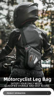 Bolsa De Motocicleta ROCKBROS Reflectiva Bandolera Ajustable Para Ciclismo Al Aire Libre Equipamiento De Motocicleta - details 0