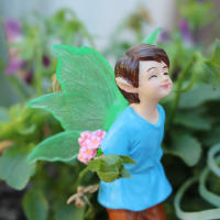 2PC Decoración De Jardín Única Para Día De San Valentín - Fae De Flor Símbolo De Amor Dulce - Adorno Exclusivo Para Exterior - details 14