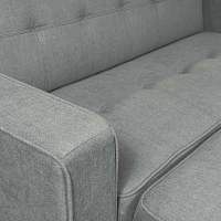 Sofá Cama Izan - Color Gris - 2 Plazas - Sofá tapizado - Fabricado en España - Somnia Descanso - details 2