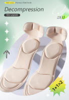 Almohadillas De Memoria Para Zapatos De Tacón Alto Para Mujer Antideslizantes Cortables Comodidad Transpirables Protección Del Talón Masajeadoras - details 1