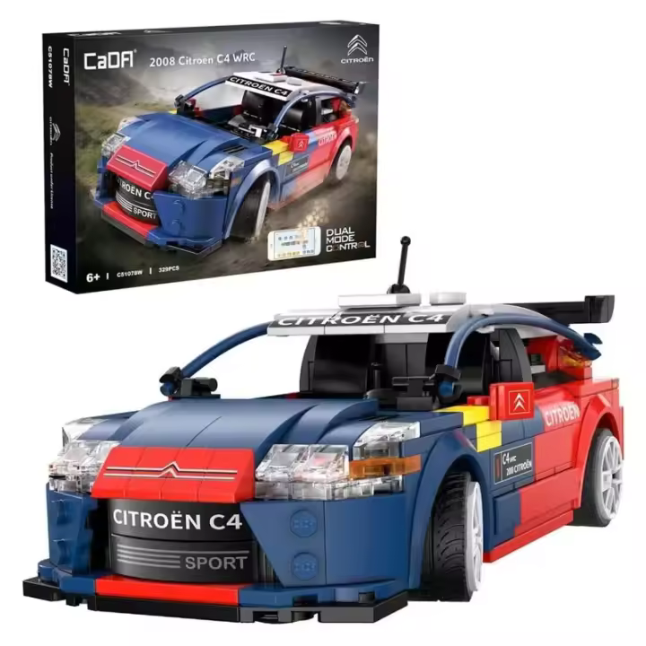 DEQUBE CITROEN C4 WRC con R/C 329 piezas 927DE51078 - 1