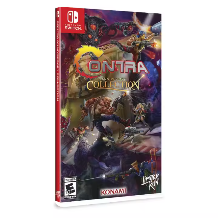 Contra Anniversary Collection Limited Run (Importacion USA) - Switch - Nuevo precintado - 1