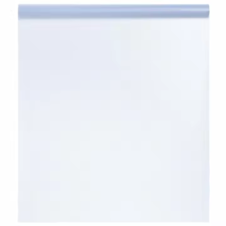 vidaXL Lámina de ventana esmerilada PVC gris transparente 45x2000 cm - 1