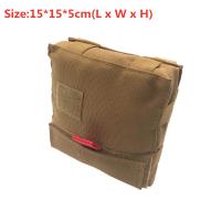 Bolsa De Primeros Auxilios Táctica Con Malla MOLLE Para Cinturón Y Chaleco Táctico Resistente Y Ligera Bolsa De Medicina IFAK De Tamaño 15*15*5cm Para Deportes Al Aire Libre Caza Y Táctica - details 4