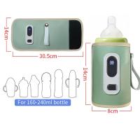 Calentador De Botella De Leche Y Fórmula USB Con Pantalla LED 5 Temperaturas Ajustables Mantenedor De Calor Para Bebé Latex Free PVC Free BPA Free - details 6