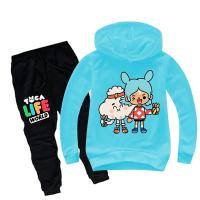 Conjunto De Sudadera Y Pantalones Toca Boca Life World Para Niños Y Niñas 2 Piezas Estilo Deportivo Cálido Y Cómodo Para Edad 3-13 Años Ropa Infantil - details 2