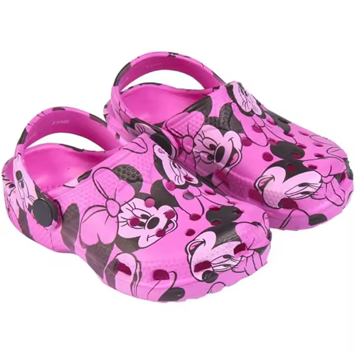 Zuecos Minnie Mouse Rosa Niña - Estampados - 1