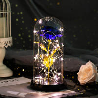 La rosa eterna con luz LED es un regalo original para mujer en ocasiones especiales como el Día de la Madre o cumpleaños - details 2