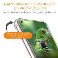 Ociodual Funda de TPU para Samsung Galaxy S22 Plus, Carcasa Flexible con Esquinas Reforzadas Antigolpes, Protección en Cámaras, Silicona Transparente - details 4