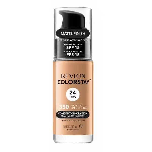 Base de Maquillaje Colorstay Combination/oily Skin 350-rich Tan 30 ml - Revlon - 1