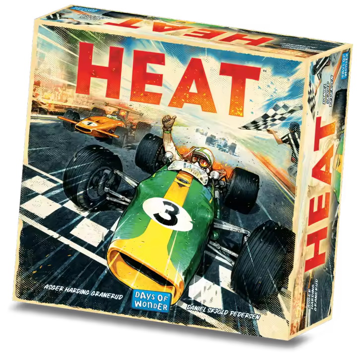 Heat Juego de mesa en castellano, Days of Wonder - 1