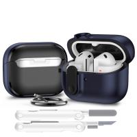 Carcasa Con Cerradura Segura Para Samsung Galaxy Buds 3/3 pro Con Kit De Limpiador Y Llavero Carcasa Para Auriculares Inalámbricos Samsung Galaxy Buds 3 Material TPU - details 12