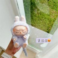 Figura de Anime Labubu Llavero de Muñeco de Pelo de Franela Regalo de Cumpleaños Ideal para Edades 14+ Juguete de Animación - details 9