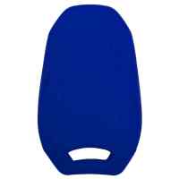 Banner - Funda silicona mando llave coche 3 botones compatible con Peugeot Azul