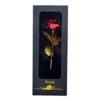 Caja De Regalo Con Flor De Rosa Y Ventana Clara Decoración Exquisita Para El Día De San Valentín Cumpleaños Y Amigos Decoración Para Sala De Estar Restaurante Casa - details 7
