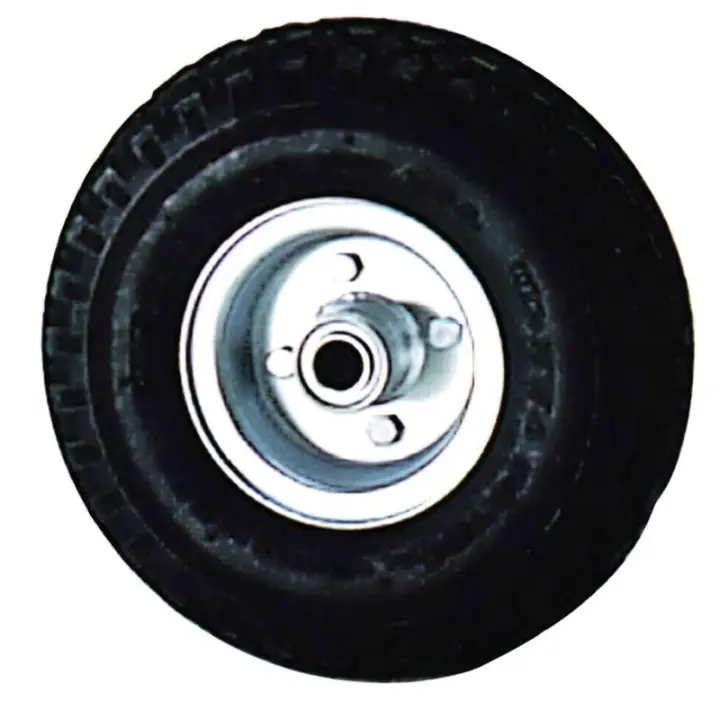 Rueda carretilla sacos neumática llanta galvanizada  20 mm. - 1