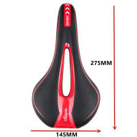 Sillín De Bicicleta Cómodo Para Hombres Y Mujeres Zona Ergonómica Universal Para BMX MTB Y Bicicleta De Carretera Imitación De Cuero 275x145MM - details 1