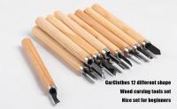 Juego De 12 Cincel De Grabado Profesional En Madera Herramienta Manual Para Grabado Detallado Básico Gouges Para Maderos - details 2