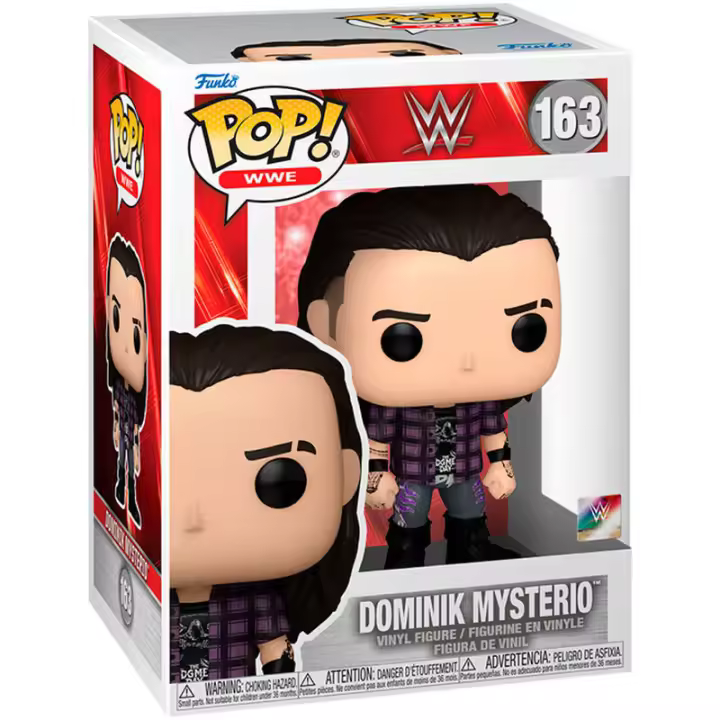 Figura Pop Wwe Dominik Mysterio-Figura de Vinilo Coleccionable - Idea de Regalo- Mercancia Oficial - Juguetes para Niños y Adultos - Movies Fans - Muñeco para Coleccionistas y Exposición - 1