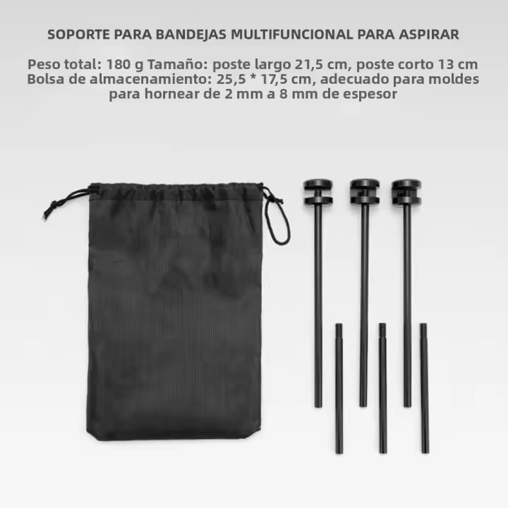 Soporte Triangular Multifuncional Para Barbacoa Portátil Ajustable Con Cadena Accesorios De Camping Exterior Grill Pot Rack Desmontable - 1