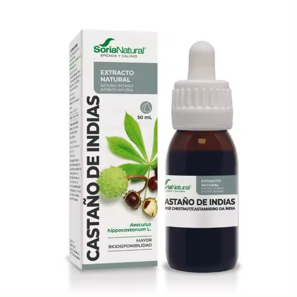Soria Natural - Extracto Castaño de Indias 50ml - Apoyo para la Circulación, Piernas Cansadas y Pesadez - 1