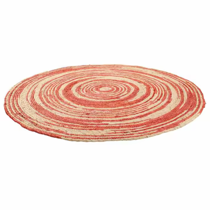 Alfombra Maíz Marrón 120x120x1cm, El mejor complemento para tu hogar - 1