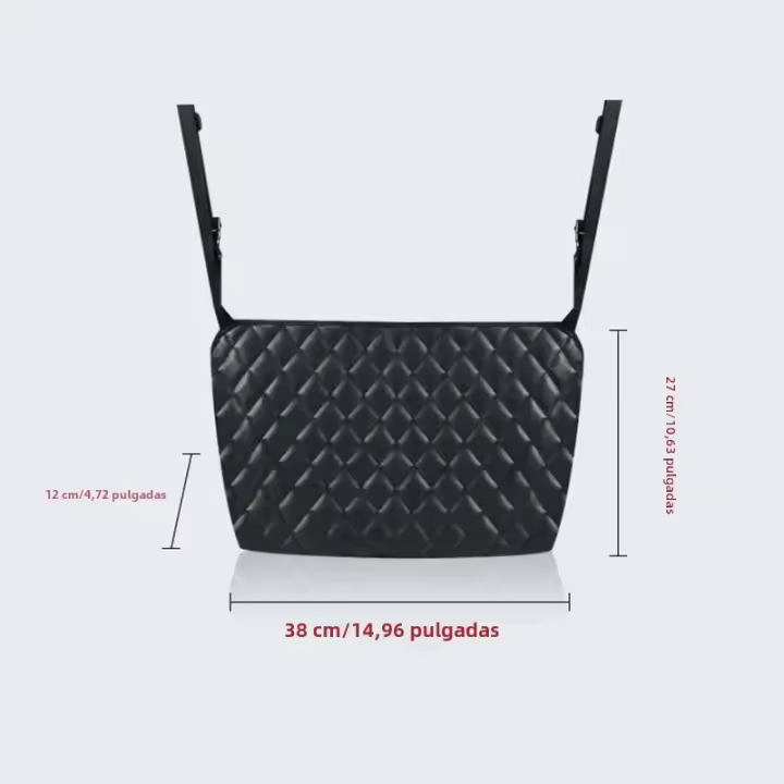 Bolsa De Almacenamiento Para Asiento De Coche Con Capacidad Grande Red De AlmacenamientoSuspensión Adecuada Para Suspensión Entre Asientos - 1
