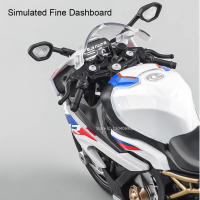 Moto Simulada 1:12 S1000RR Kawazaki NINJA H2R Juguete De Aleación Con Sonido Luz Y Absorción De Choque Regalo Para Niños - details 3