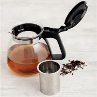 Tetera de Vidrio con Filtro en Acero Inoxidable - Ideal para Té e Infusiones - Filtro Desmontable y Lavable - Kitchen&Go - details 1