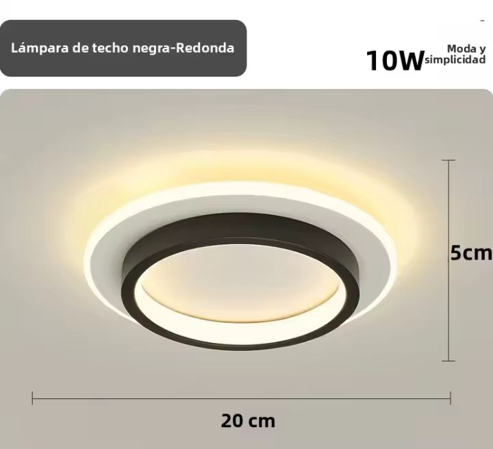 Lámpara De Techo Moderna Y Lujo Nórdica En Oro Para Sala De Estar Restaurante Pasillo Decoración Sencilla Fuente De Luz LED Incluida Vínculo 110V-220V - 1