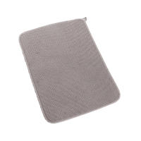 Alfombrilla De Secado De Platos Microfibra Absorbente No Eslipiente Resistente Al Calor Tamaño 30x40cm Para Armario - details 17