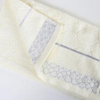 Toalla De Rostro Y Manos De Algodón 100% Absorbente Y Suave 34*75cm Colores Rosa Para Niños Y Adultos Para El Baño Y El Hotel - details 4