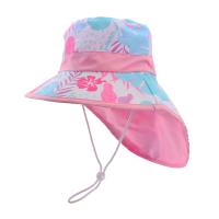 Nueva Gorra De Pescador Panama Para Bebés Con Protección Solar Y Estilo De Playa Ajustable Para Niños Y Niñas Cartoon Cuidado Del Ambiente Material De Algodón Sombrilla Ancha Para Exteriores - details 9