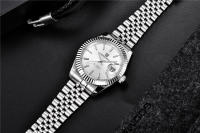 Reloj Mecánico PAGANI DESIGN 40MM Para Hombre Con Movimiento Japonés De Lujo Top Resistente Al Agua Acero Inoxidable Deportivo Calendario Completo Cristal De Zafiro - details 7