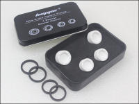 Pistón De Cerámica Para Freno De Disco De Bicicleta HEPPE Compatible Con SHIMANO M640 M810 M6120 M7120 M8020 M8120 M9120 Saint M820 4 Piezas Con Sellador Color Blanco - details 17