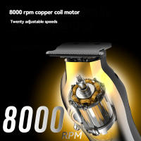 Cortador De Pelo Eléctrico Kemei KM1677 Para Hombres Con Base De Carga Máquina De Corte Profesional De Pelo Incluye 5 Piezas De Tamaño Diferente Tiempo De Carga Rápida Y Batería Duradera - details 2