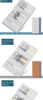 Juego De Tijeras De Uñas De Acero Inoxidable 7 Piezas Herramientas Para El Cuidado De Las Uñas Conjunto Completo Para El Hogar - details 4
