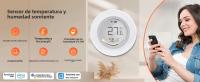 Sensor De Temperatura Y Humedad Inteligente AVATTO Tuya ZigBee Con Pantalla E-ink Batería De Bajo Consumo Control Por APP Compatible Con Alexa Y Google Home - details 0