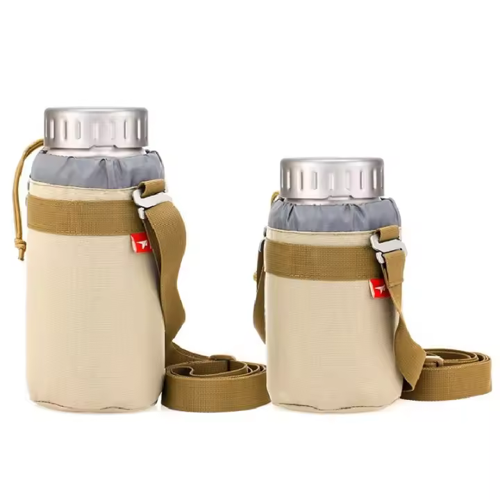 Botella Deportiva De Titanio KEITH 0.9L/1.2L Gran Capacidad Para Camping Al Aire Libre Con Boquilla Ancha No Tejida - 1